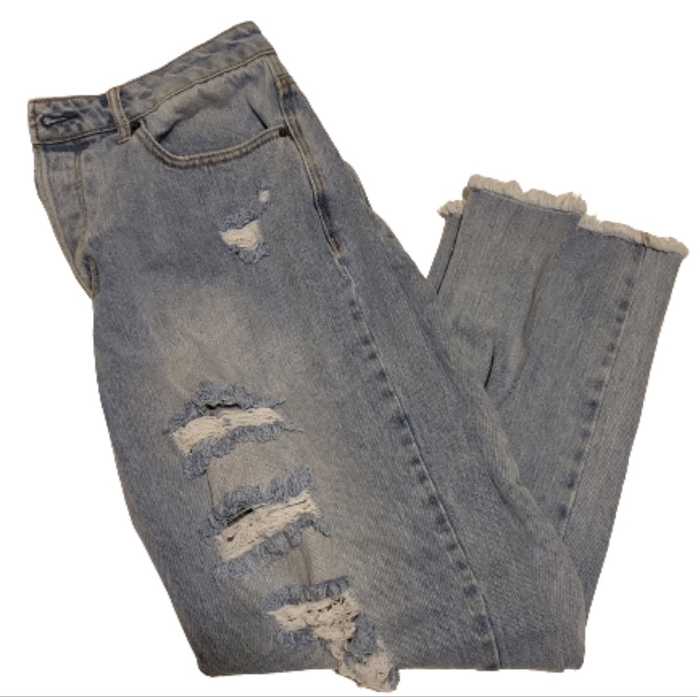 Vanilla Star,  Destroyed, Women's , 90's, Boyfriend Jeans, 13
